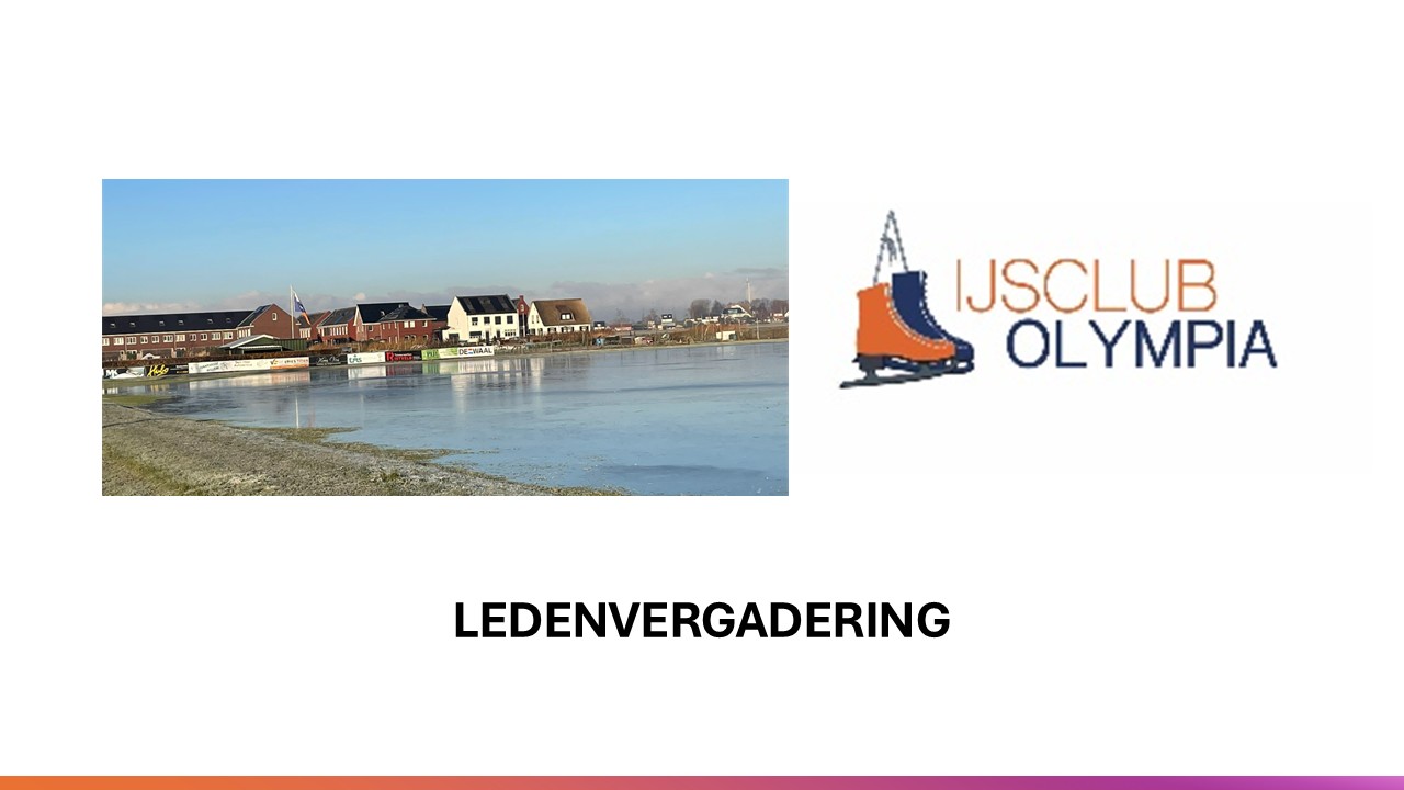 LEDENVERGADERING 9 DECEMBER 2025